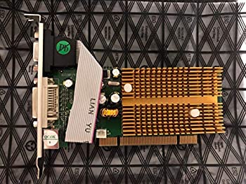 【中古】【輸入品・未使用】Nvidia Geforce 6200、ロープロファイルサポート/256MB DDR/Pci/DVI/TV/VGA対応