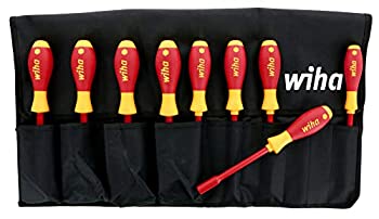 【中古】【輸入品・未使用】Wiha 32190 Slotted%ｶﾝﾏ% Phillips and Inch Insulated Screwdriver Set%ｶﾝﾏ% 1000 Volt%ｶﾝﾏ% 15 Piece by Wiha