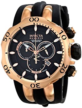 【中古】【輸入品・未使用】Invicta Men's 10830 Venom Analog Display Swiss Quartz Black Watch