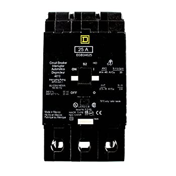 【中古】【輸入品・未使用】Schneider Electricミニチュア回路遮断器480y / 277-volt 25-amp egb34025?480y / 277?V 25?A｜スカイマーケットプラス