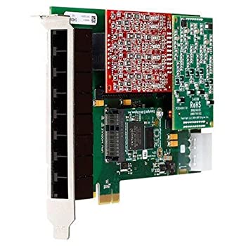 【中古】【インポート品・未当て嵌める】Digium 1A8A00F 8 ANALOG PCI 3.3/5.0V CARD NO INTERFACES [並行輸入品]