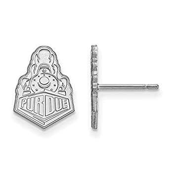 【中古】【輸入品・未使用】Purdue Small ( 1?/ 2インチ)ポストイヤリング( 10?Kホワイトゴールド)｜スカイマーケットプラス
