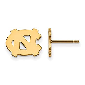 【中古】【輸入品・未使用】North Carolina Extra Small (3?/ 8インチ) ポストイヤリング(14?Kイエローゴールド)｜スカイマーケットプラス