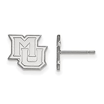 【中古】【輸入品・未使用】Marquette Extra Small ( 3?/ 8インチ)ポストイヤリング( 10?Kホワイトゴールド)|スカイマーケットプラス