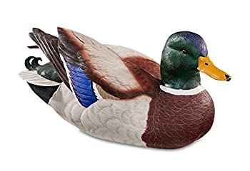 【中古】【輸入品・未使用】Swan Lake???マガモLarge Decoy by Sam Nottleman