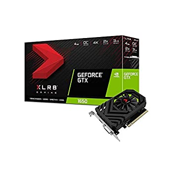 【中古】【インポート品・未当てはめる】PNY GeForce GTX 1650 4GB XLR8ゲーミングオーバークロックエディション