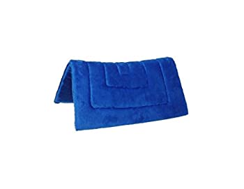 【中古】【インポート品・未当てはめる】(Royal Blue) - Tough 1 Tough-1 Pony Size Western Double fleece Pad