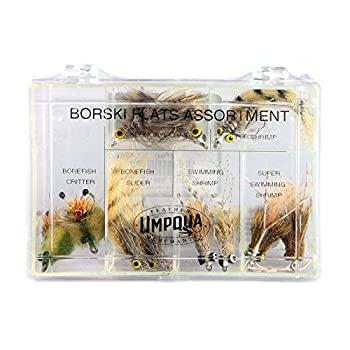 【中古】【輸入品・未使用】Umpqua Borski フラット 12個詰め合わせ