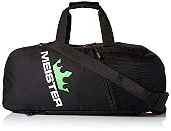 【中古】【輸入品・未使用】Meister Vented Convertible Duffel /バックパックジムバッグ???理想的な機内持ち込み ブラック