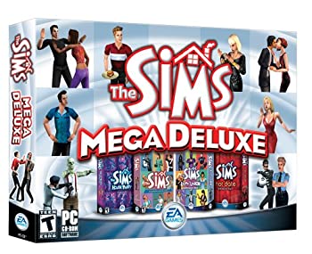 【中古】【インポート品・未当て嵌める】The Sims Mega Deluxe (The Sims / House Party / Livin\u0027 Large / Hot Date) (インポート版)