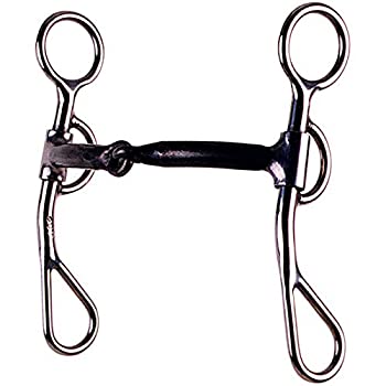 【中古】【インポート品・未当て嵌める】Reinsman Argentine Smooth Sweet Iron Snaffle Bit