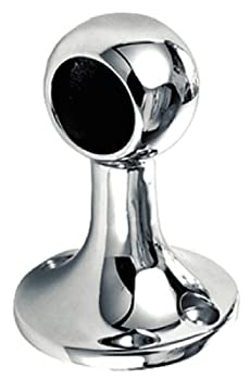 【中古】【インポート品・未当て嵌める】Perkoグラブレールエンドポストクロームメッキブロンズ