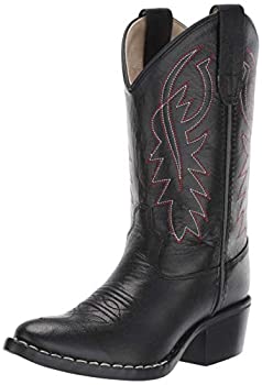 【中古】【輸入品・未使用】[Old West] ユニセックス・キッズ ガールズ US サイズ: 10 D(M) US Boys カラー: ブラック