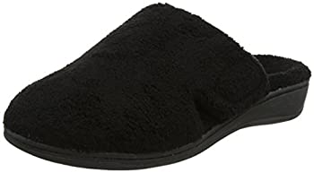 【中古】【インポート品・未当て嵌める】Vionic Women\u0027s Gemma Mule Slipper%ｶﾝﾏ% Black Terry%ｶﾝﾏ% 7 M