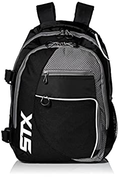 【中古】【輸入品・未使用】STX Lacrosse Sidewinder Lacrosse Backpack%ｶﾝﾏ% Black