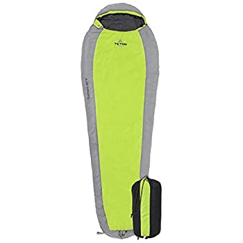 【中古】【インポート品・未当て嵌める】ティトンスポーツ トレイル頭顱 少なくとも当て嵌める気温-6.7℃ (20°F) 超軽さ スリーピングバッグ (1.3kg [2.9lbs] 220糎 x 81糎 x 56糎 [87%ﾀﾞﾌﾞﾙｸｫｰﾃ% アウトドア-スポーツ・アウトドア
