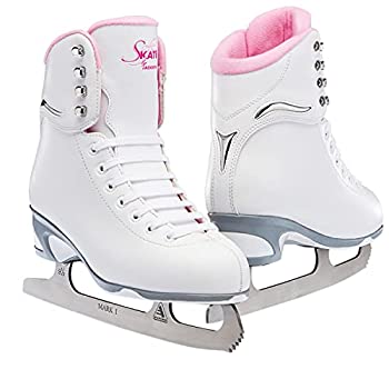 【中古】【輸入品・未使用】ジャクソン(Jackson Ultima)フィギュアアイススケートJS180 / JS181 / JS184 - 女性と女の子用[並行輸入] (ピンク/Pink%ｶﾝﾏ% ガール/Girls 12)