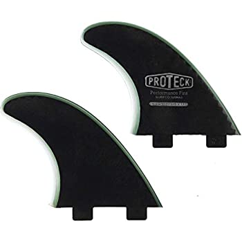 【中古】【輸入品・未使用】Pro Teckパフォーマンス4.5?%ﾀﾞﾌﾞﾙｸｫｰﾃ%ブラックFCSサイドフィン