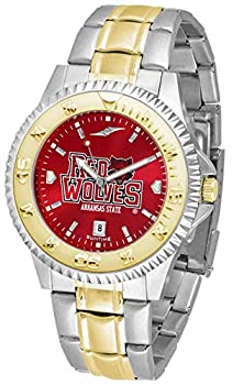 【中古】【輸入品・未使用】Arkansas StateレッドWolves競合他社Anochrome Two Tone Watch