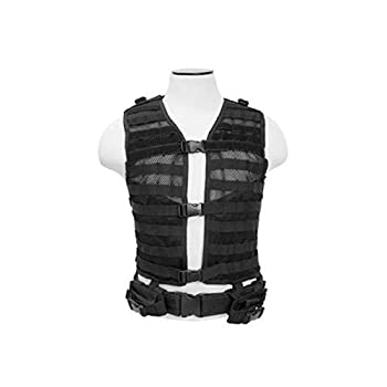 【中古】【輸入品・未使用】VISM by NcStar Molle/Pals ベスト/ブラック (CPV2915B)