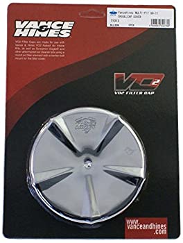 【中古】【輸入品・未使用】Vance&Hines(バンスアンドハインズ) スカルキャップカバー SKULLCAP COVER (スカルキャップ カバー) VO2エアクリーナーインテイク NAKED用 クロ