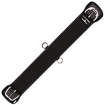 【中古】【輸入品・未使用】(90cm %ｶﾝﾏ% Black) - Classic Equine Feather Flex Straight Cinch