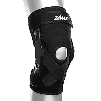 【中古】【インポート品・未当て嵌める】Zamst ZK-X 蝶つがい付き添い人膝ブレースサポート 2X-Large