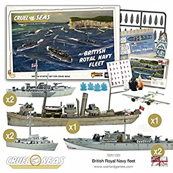 【中古】【輸入品・未使用】Cruel Seas ロイヤルネイビーフリートスターターセット 第二次世界大戦海軍バトルゲーム