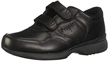 【中古】【インポート品・未当て嵌める】Propet Life Walker Strap メンズ 亜米利加 10 3E 黒いこと ウォーキングシューズ [並行輸入品]