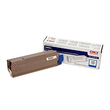 【中古】【輸入品・未使用】Oki Cyan Toner Cartridge%ｶﾝﾏ% 6000 Yield (43487735) by OKI