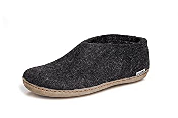 【中古】【インポート品・未当て嵌める】Glerups ユニ A-02 家庭用スリッパ US 大きさ: 6.5-7 Women/6.5-7 Men 色つや: 薄墨色