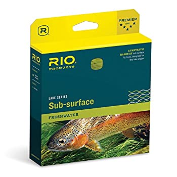【中古】【インポート品・未当て嵌める】Rio Aqualux II 30?フィート sub-surface真水Tapered Fly線W/WELDED繰り返し WF5I/90フィート