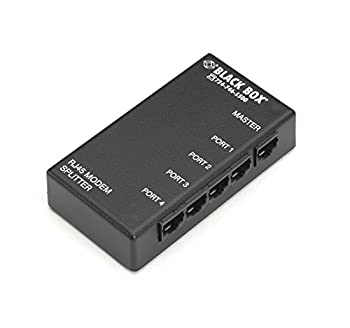 【中古】【輸入品・未使用】4?- portモデムスプリッタ( RS - 232?on RJ - 45?)