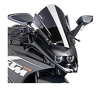 【中古】【輸入品・未使用】Puig (プーチ) レーシング スクリーン ダークスモークKTM RC390 / RC200 / RC125 (14-19) 7004F 7004F