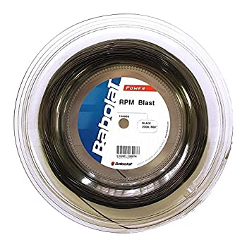 【中古】【輸入品・未使用】Babolat RPM Blastテニス文字列???100?m / 330?Feet Mini Reel???Choice Ofゲージ???半分リール ブラック｜スカイマーケットプラス