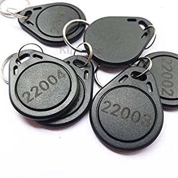 【中古】【インポート品・未当て嵌める】100個 125kHz Keyfobs 間ぢかさフォブは、Prox Key ISOProx 1346 1386 1326 H10301初期化愛読者に相応うします。アクセスコントロールシステム