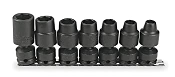 【中古】【インポート品・未当て嵌める】Stanley Proto J74142 7 Piece 6 Point 1/2 Drive Universal Impact Socket Set by Stanley-Proto インテリア・寝具・収納-その他