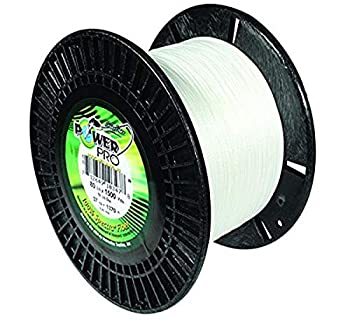 【中古】【インポート品・未当て嵌める】PowerProワット数Pro 21102001500?W Braided Spectra衣料繊維つり銭伝達ルート、200重量ポンド/1500yd、白いこと