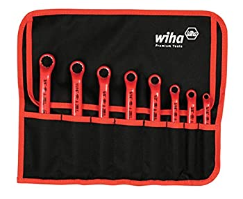 【中古】【インポート品・未当てはめる】Wiha 21096 Insulated Inch Deep Offset Wrench%ｶﾝﾏ% 8-Piece Set by Wiha