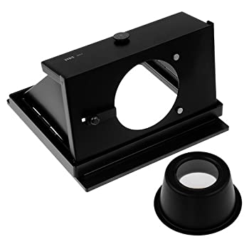 【中古】【インポート品・未当て嵌める】Fotodiox Pro L字型ビューファインダーフード 4x5活動の領域写真機用 Sinar 4x5ビューカメラ用 - L字型ミラービューファインダー 虫眼鏡付き添い人
