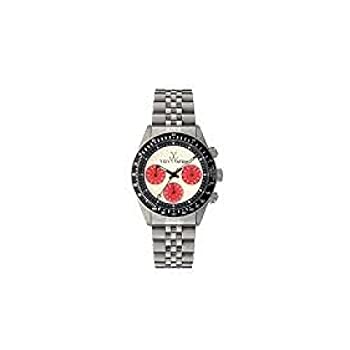 【中古】【インポート品・未当てはめる】ToyWatch ヴィンテージコレクション イタリアンクロノグラフ シルバーステンレススチール アナログウオッチ VI05SL