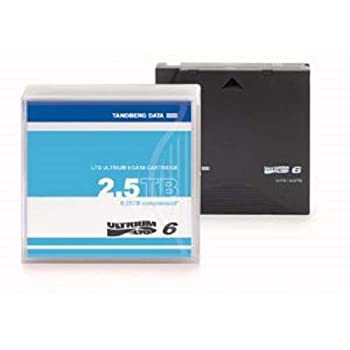 【中古】【インポート品・未当て嵌める】Tandberg Data OV-LTO901605 blank data tape LTO 2500 GB 1.27 珊
