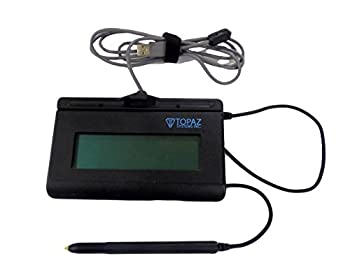 【中古】【インポート品・未当て嵌める】Topaz Systems SignatureGem T-L462 Signature Pad T-LBK462-BSB-R by Topaz