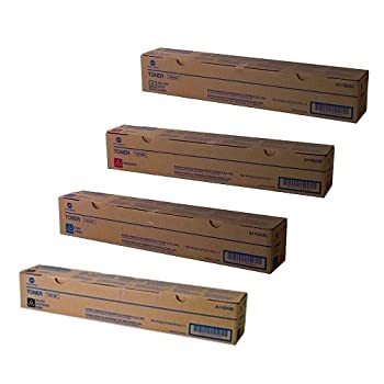 【中古】【輸入品・未使用】Konica Minolta Part # TN-319C. TN-319K. TN-319M. TN-319Y OEM Toner Cartridge Set by TN-319
