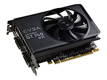 【中古】【輸入品・未使用】EVGA GeForce GT 740 2GB Super Clocked GDDR5 128-Bit Dual DVI mHDMI Graphics Cards 02G-P4-3747-KR 並行輸入