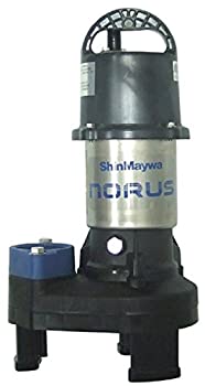 【中古】【インポート品・未当てはめる】ShinMaywa 50CR2.15S Norus Stainless Steel Submersible Pump%ｶﾝﾏ% 1/5 Horsepower by ShinMaywa