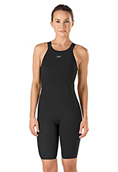 【中古】【インポート品・未当て嵌める】Speedo Women\u0027s LZR Racer Pro Recordbreaker Kneeskin w/Comfort Strap Black 24 7R
