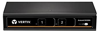 【中古】【インポート品・未当て嵌める】Avocent SV220H - KVM switch - 2 x KVM port(s) - 1 local user - desktop