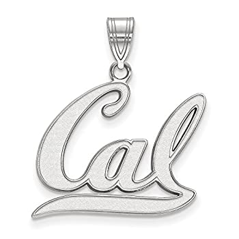 【中古】【輸入品・未使用】Cal Large ( 3?/ 4インチ)ペンダント( 10?Kホワイトゴールド)