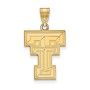 【中古】【輸入品・未使用】テキサス工科大( 3?/ 4インチ)ペンダント( 10?Kイエローゴールド)